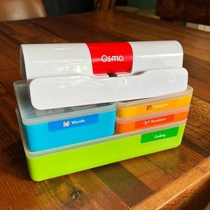 Osmo iPad Words / Numbers / Tangram / Coding Educational Games & Tablet Holder